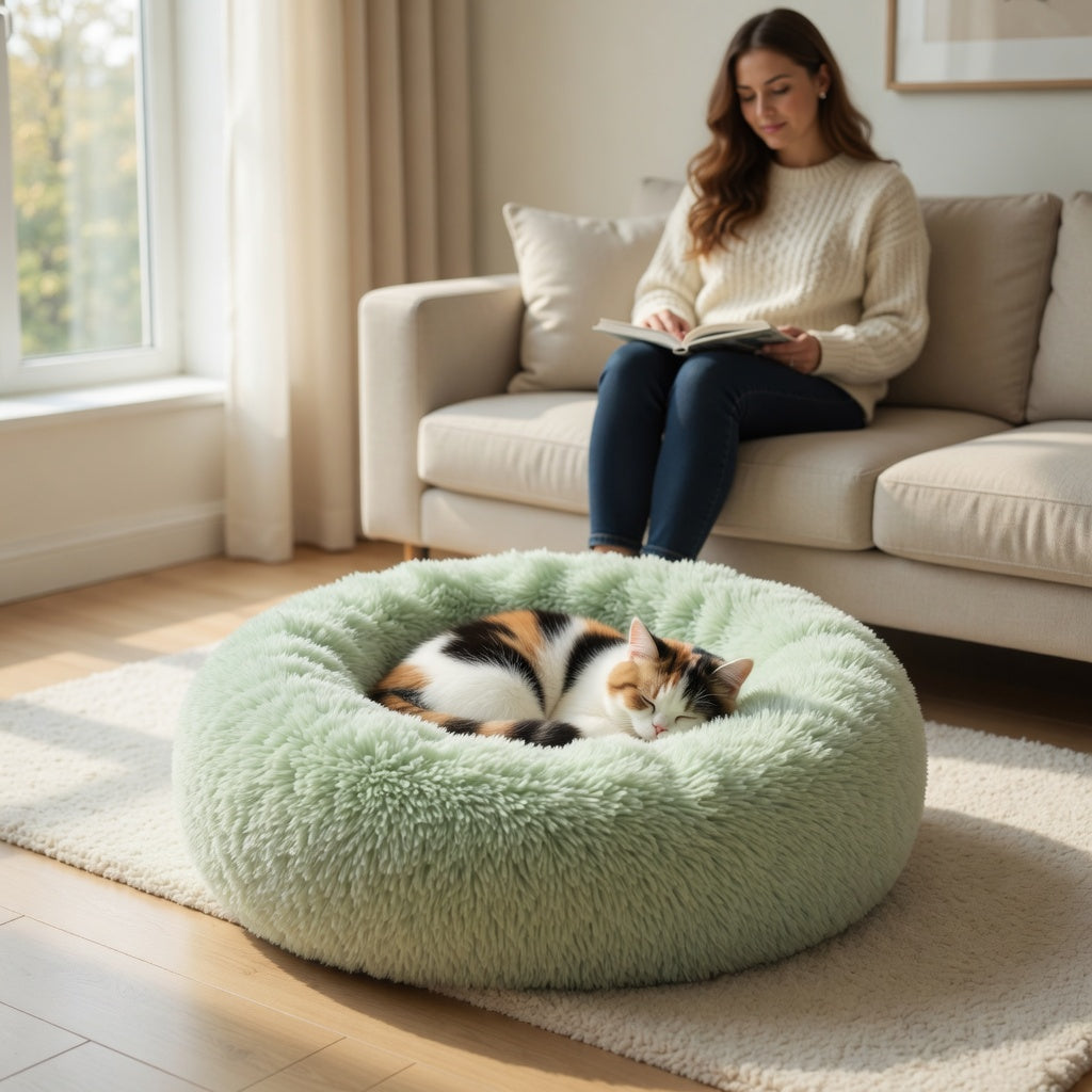 Winter Warm Pet Bed for Cozy Comfort
