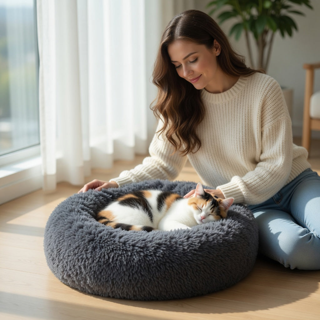A calm, organized home with your pet settled