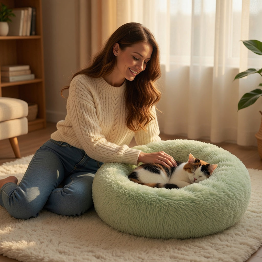 Plush faux fur that's washable